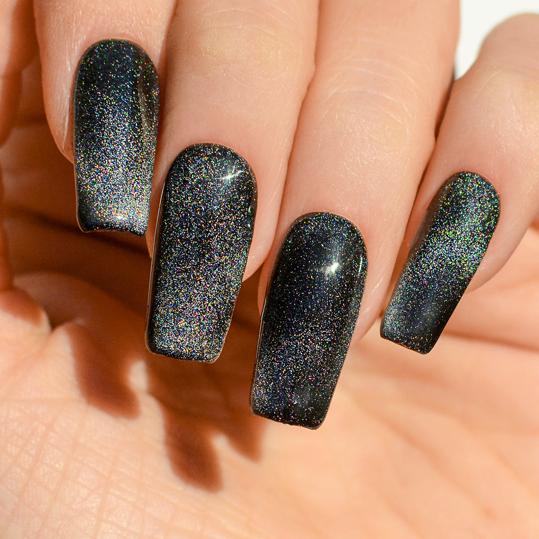 Holo cat eyes Pink mask #01