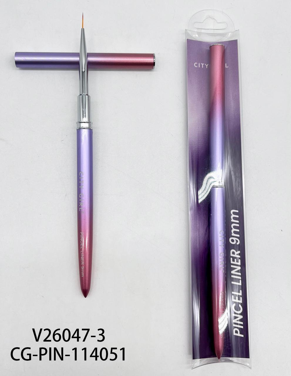 Pincel liner 9mm City girl