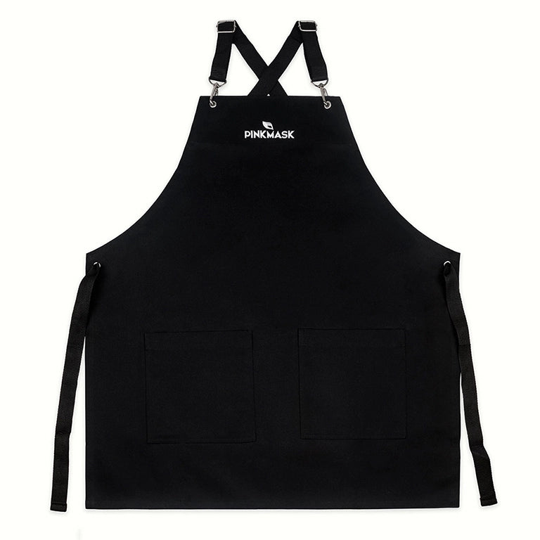 Delantal Pink mask con bolsillos talle 1