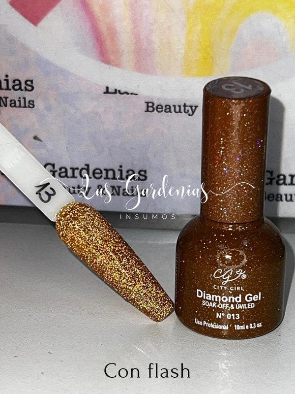 City girl 13 diamond gel