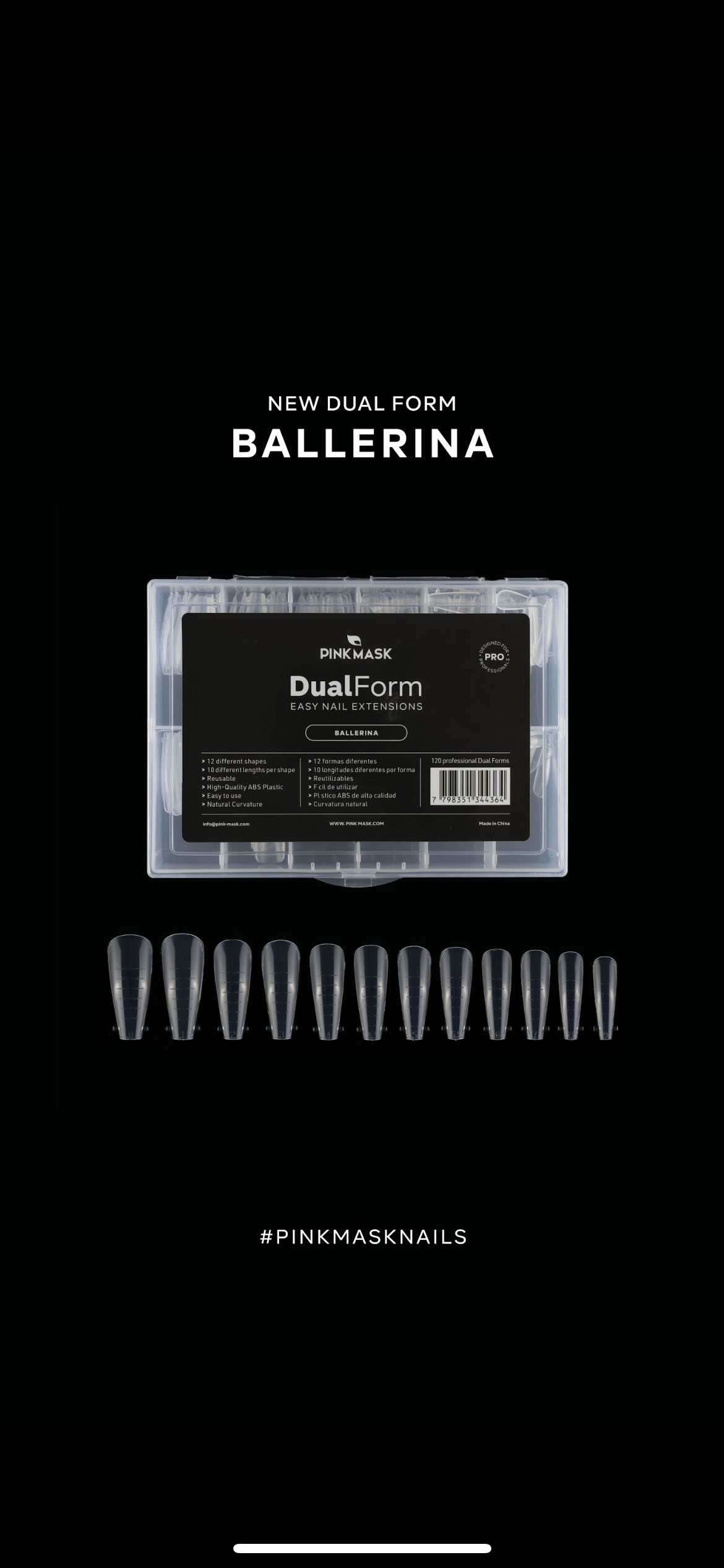DUAL FORM BALLERINA Pink mask