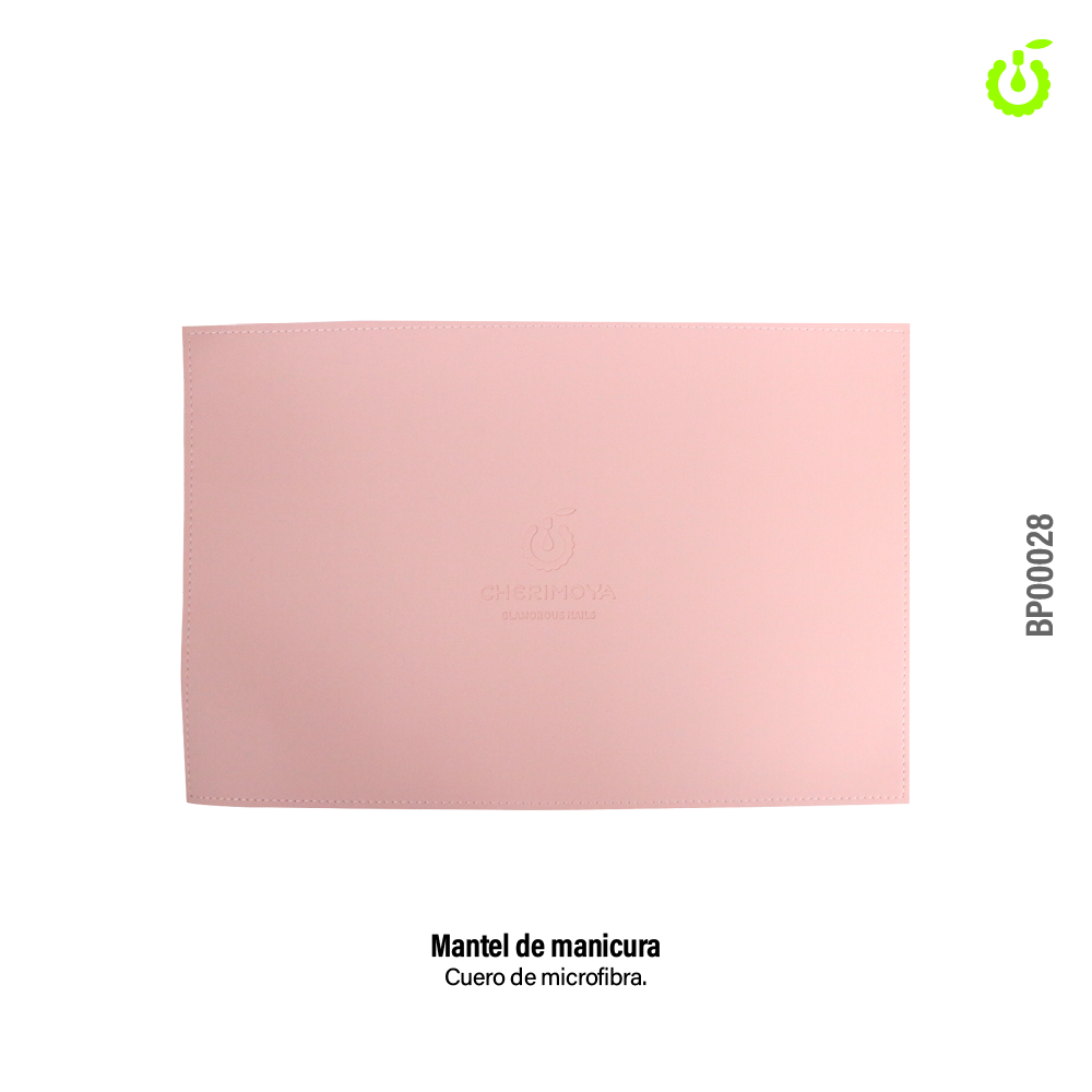 Mantel rosa cuero de Micro fibra CHERIMOYA
