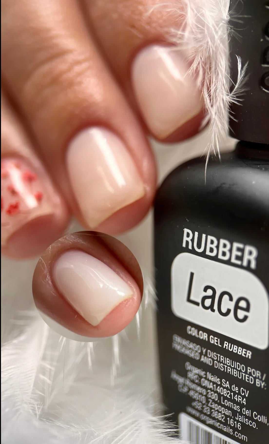 Base rubber Organic LACE