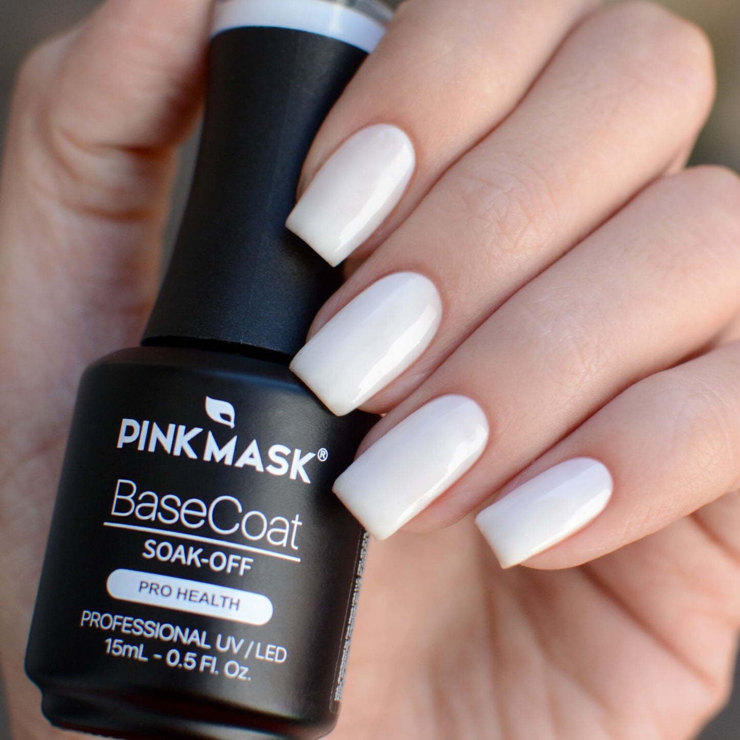 Base rubber coat MILKY de Pink mask