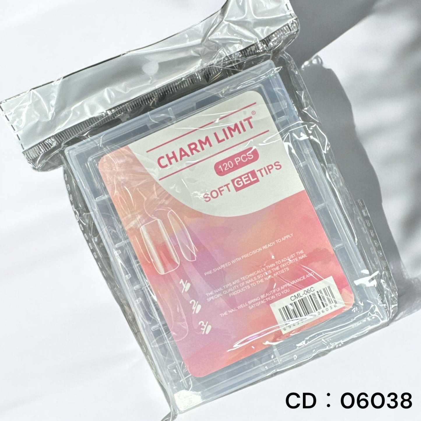 Tips charm limit 120 unidades cuadrados