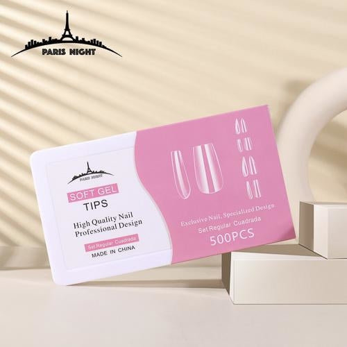TIPS SOFT GEL 500 U CUADRADAS Paris night