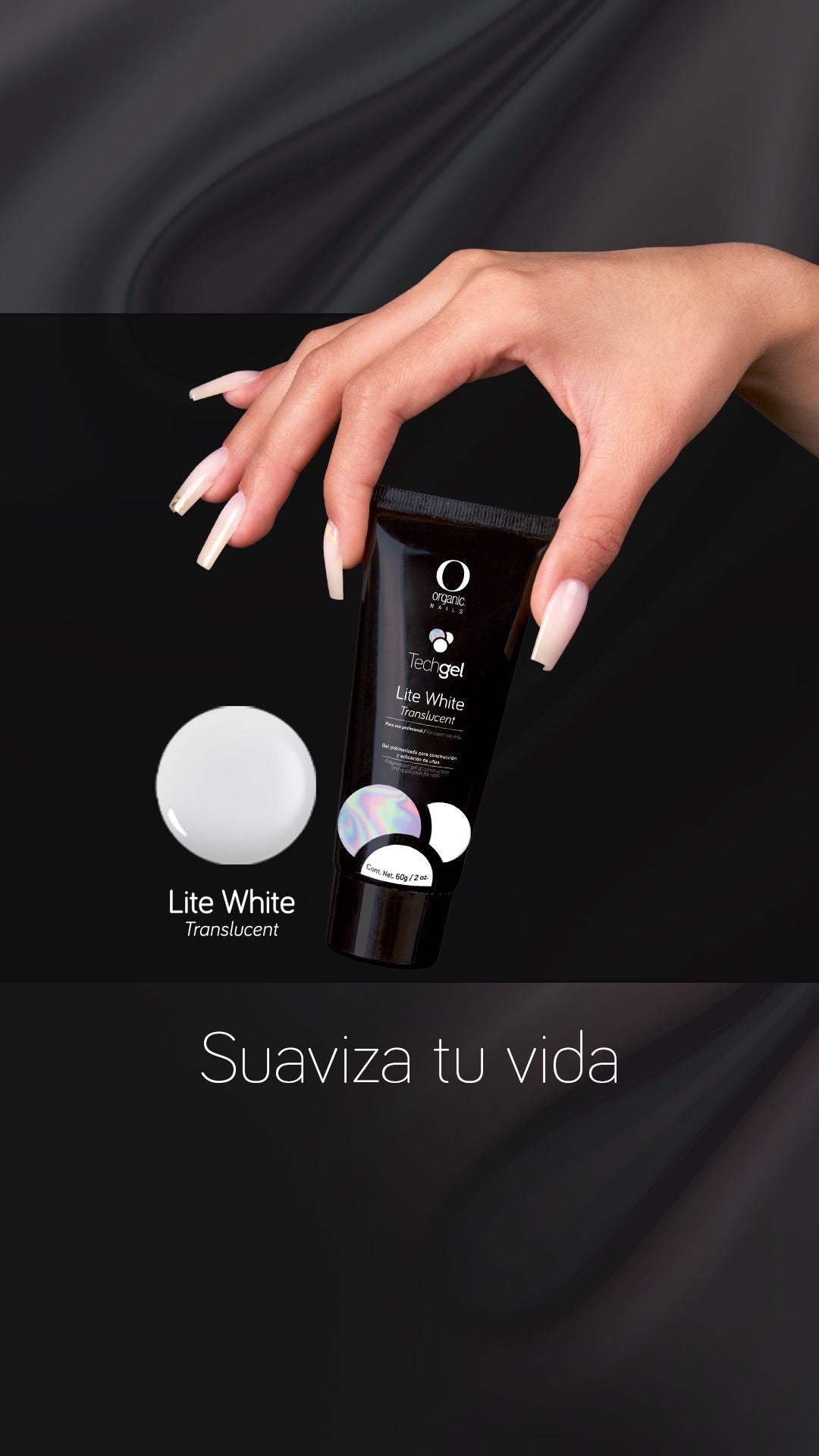 Techgel polygel lite white