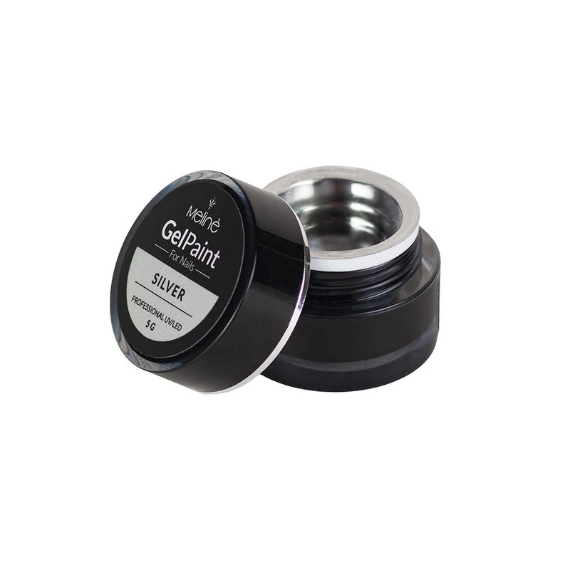 Gel paint Silver meline