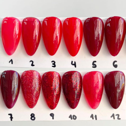 Christmas red Charm limit  12