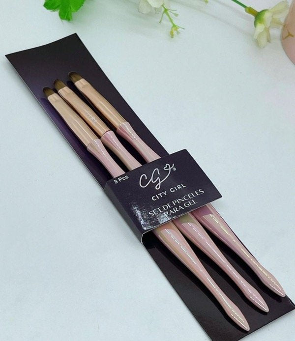 Set de pinceles para gel city girl