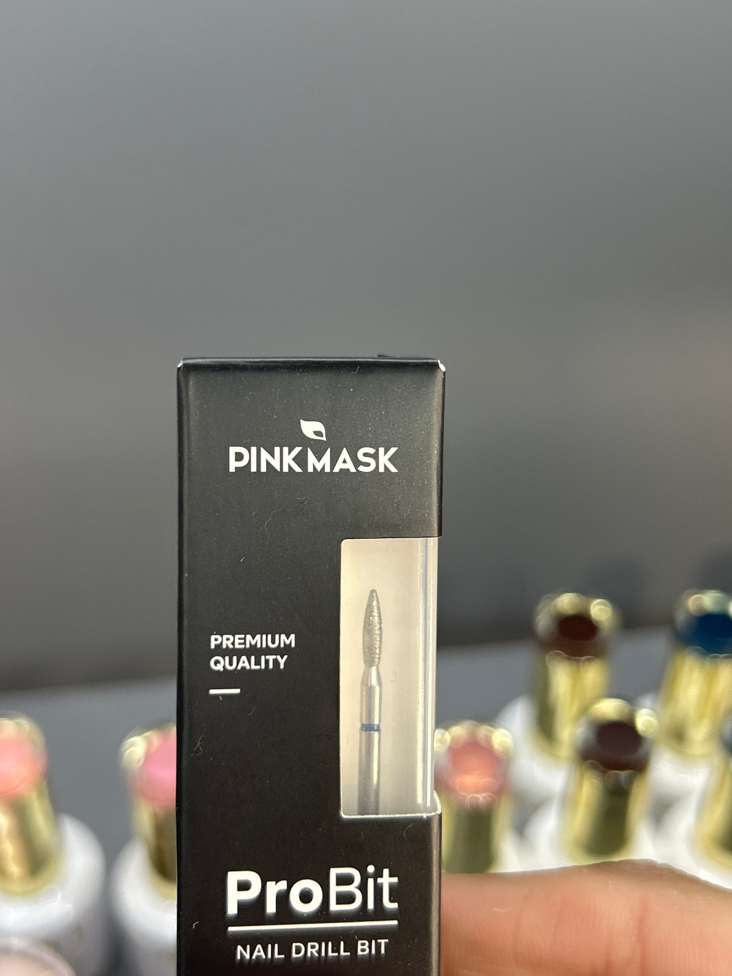 Fresa flama azul Pink mask