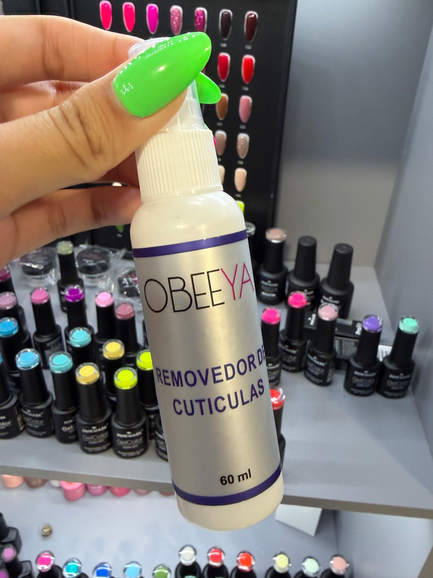 Removedor de cutículas obeeya