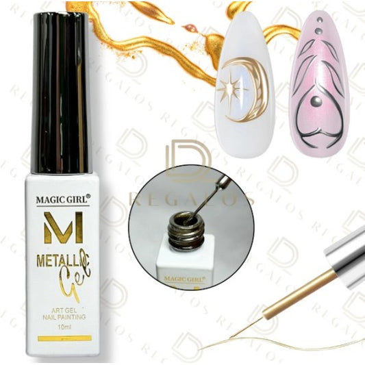 Esmalte dorado liner
