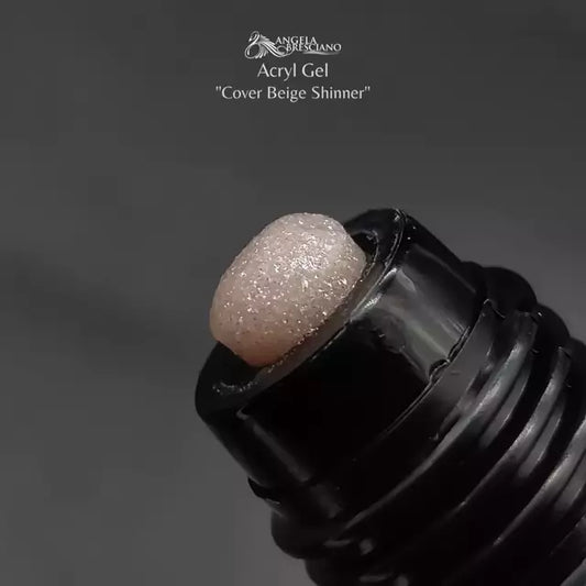 Polygel Ángela bresciano cover beige shinner