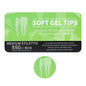 Tips soft gel médium STILETTO 550 pcs