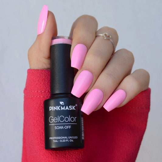 Chic rose Pink mask