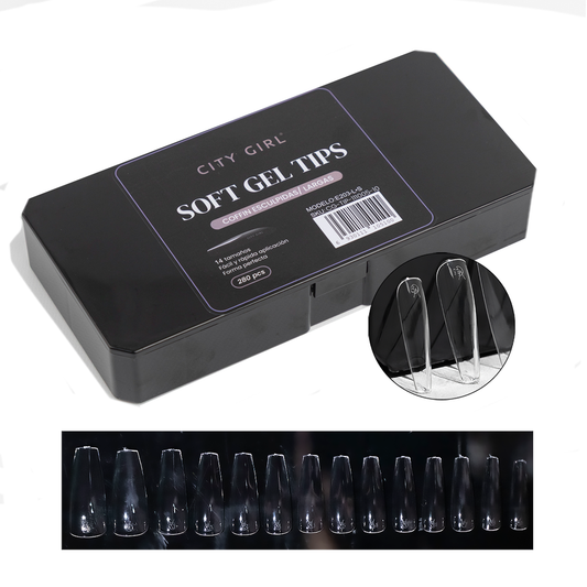 Coffin esculpidas largas city girl 248 u