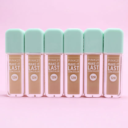 Corrector de ojeras 12 hs MATTE PINK 21 tono 01