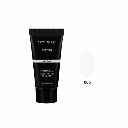 Polygel clear City girl