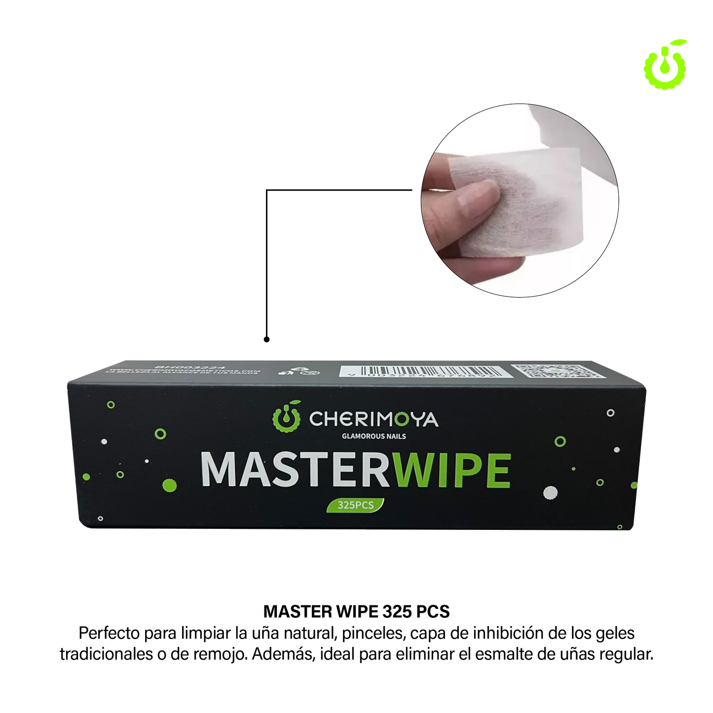 Máster wipes cherimoya 325 pcs