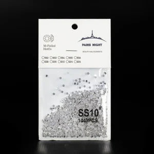 DIAMANTE PLATEADO SS10 -1440PCS