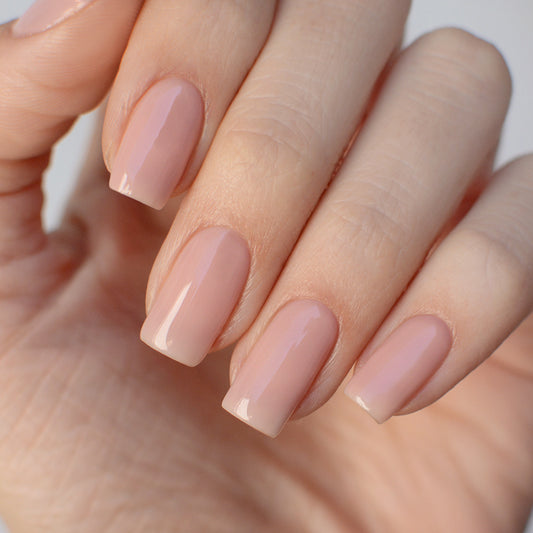 Base rubber coat Sweet peach Pink mask