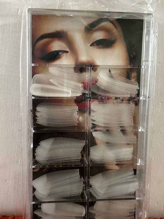 Tips soft gel coffin