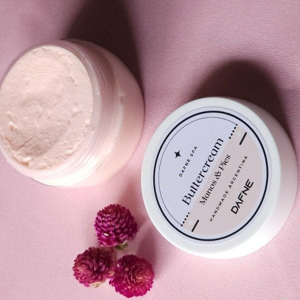 Buttercream para manos y pies fragancia rosas