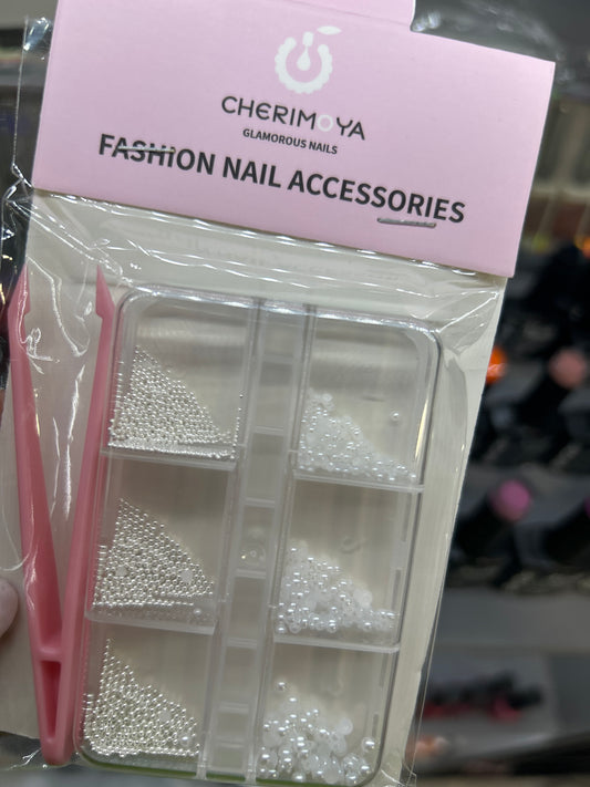 Caviar y perlas más pinza CHERIMOYA