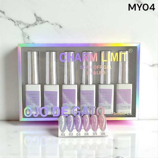 Coleccion Cat eyes Aurora Shattered charm limit